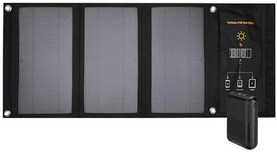 Ładowarka panel słoneczny 4smarts VoltSolar 21W black (4252011906178)