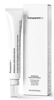 Нічний засіб від прищів Transparent Lab Adult Acne Treatment, 30 мл (10948)