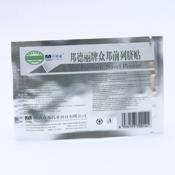 Урологический китайский пластырь ZB Prostatic Navel Plaster от простатита упаковка 5 штук