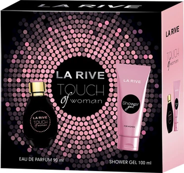 Подарочный набор La Rive Touch Of Woman Туалетная вода 90 мл + Гель для душа 100 мл (5903719641654)