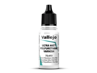 Лак ультраматовий поліуретановий 18 мл. Vallejo (72653)