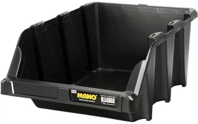 Ящик Mano складской для метизов 310 х 490 х 195 мм Черный (S-40)