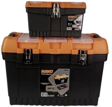 Набор ящиков Mano Jumbo с органайзером и металлическим замком 13"+22" (JMT-1322)