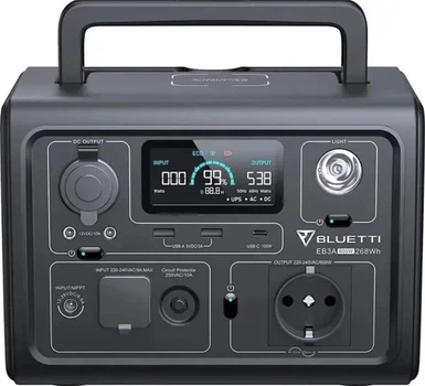 Зарядна станція Bluetti EB3A 600W 268Wh