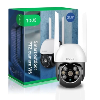 Умная наружная WiFi PTZ IP камера Nous W6 (3MP)