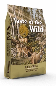 Сухой беззерновой корм Taste of the Wild Pine Forest Canine Formula with venison & legumes для собак всех пород оленина/ягненок 12.2 кг (арт 9763-HT60)