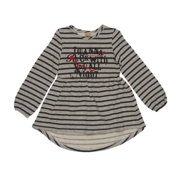 Сукня в смужку PLEASE kids 128 см LO01041G/0103