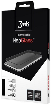 Szkło ochronne 3MK NeoGlass dla iPhone X/Xs Czarny (5903108205917)