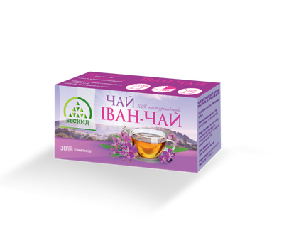 Чай трав'яний пакетований "Іван-чай" 30 г (30×1,0 г)