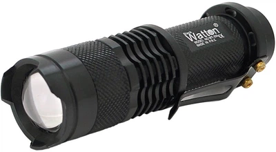 Ліхтар ручний Watton WT-304 1 LED CREE Q5 3W 3 режими + Zoom АА/1300 мА·год IP40 СЗУ (YT29273)
