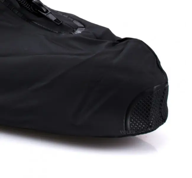Бахилы для обуви от дождя XXXl Черный и Защитное термоодеяло из полиэтилена 210 х 130 см (n-10660)
