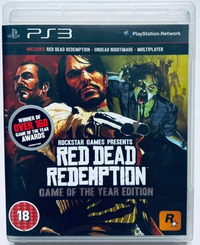 Red Dead Redemption Game Of The Year Edition, Б/У, английская версия - диск для PlayStation 3