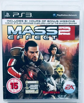 Mass Effect 2, Б/У, русские субтитры - диск для PlayStation 3