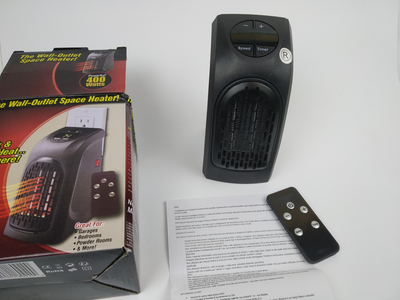 Обогреватель 400 Вт Rovus Handy Heater пульт ДУ Черный (213439HHP00064) CLS55