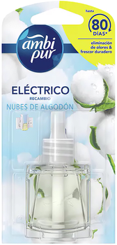 Odświeżacz powietrza Ambi Pur Ambientador Electrico Recambio Nubes de Al Godon 21.5 ml (8006540285411)