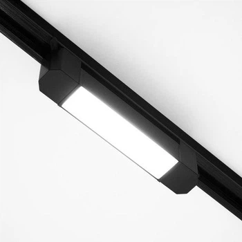 Світлодіодний трековий світильник LUMINARIA LMT 10W BLACK 4200K 204x33x55 220V IP20