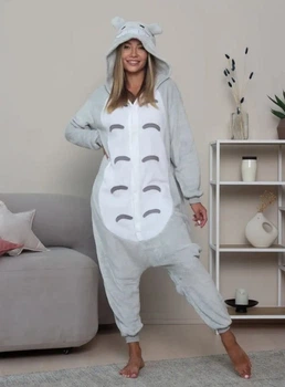 Піжама Кігурумі My Kigu Жіноча Кіт Тоторо Сірий Розмір XL 175-185 см (103241)