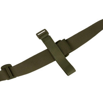 Збройовий ремінь TTX для АК триточковий зі швидким скиданням Оливковий 2000000145600