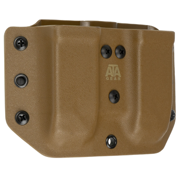 Паучер ATA Gear Double Pouch ver. 1 для магазину Glock-17/22/47 9mm, .40 Койот