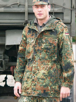 Куртка чоловіча MIL-TEC 10105021 15 [1215] Німецький камуфляж (4046872100697)