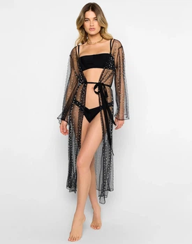 Туніка жіноча Beach Bunny L Чорний (HGJ2856-black)