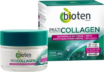 Дневной крем для лица Bioten Multi Collagen SPF10 Anti-Wrinkle 50 мл (5201314119616)