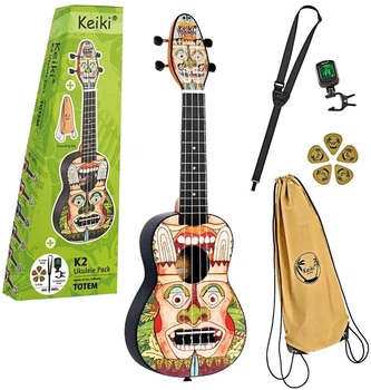 Укулеле Ortega Keiki Pack K2-TM Sopano Totem комплект (R126860)