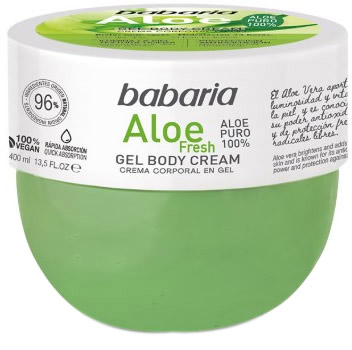 Гель для тіла Babaria Aloe Fresh Body Cream 400 мл (8410412100298)