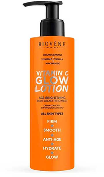 Крем для тіла Biovene Vitamin C Glow Lotion Age-Brightening Body Cream Treatment 200 мл (8436575095066)