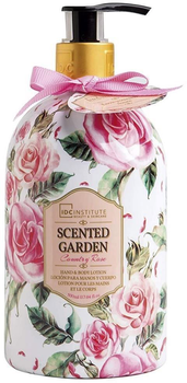 Balsam do ciała Idc institute Scented Garden Body Lotion Rose 500 ml (8436025301945)