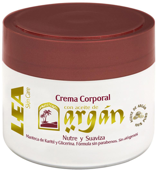Крем для тіла Lea Body Cream With Argan Oil 200 мл (8410737003281)