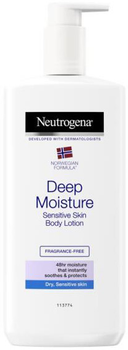 Лосьйон для тіла Neutrogena Deep Moisturising Body Lotion Dry Skin 400 мл (3574661555508)