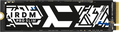 SSD диск Goodram IRDM Pro SLIM 4TB M.2 2280 PCIe 4.0 x4 NVMe 3D NAND TLC (IRP-SSDPR-P44S-4K0-80)