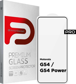 Захисне скло ArmorStandart Pro для Motorola Moto G54/G54 Power Black (ARM71082)