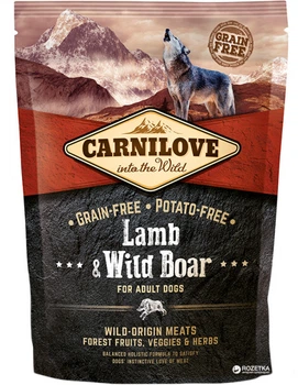 Сухой корм Carnilove Adult Lamb & Wild Boar 1.5 kg (для взрослых собак)