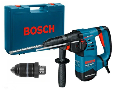 Перфоратор Bosch Professional GBH 3-28 DFR в чемодане с БЗП (061124A000)