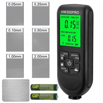 Толщиномер Vkstar HW-300PRO с трафаретами для калибровки