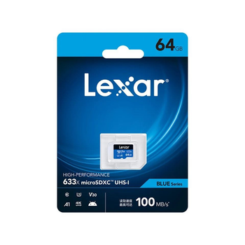 Карта Пам'яті Lexar Micro SD 64 GB 633X