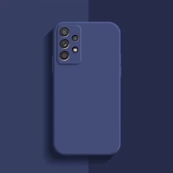 Силиконовый чехол Soft Touch для Samsung Galaxy A23/M23 Тёмно-синий