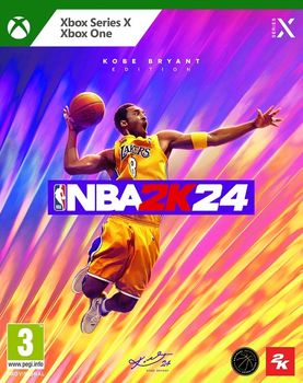 Гра XOne/XSX NBA 2K24 (Blu-ray диск/Електронний код) (5026555368360)