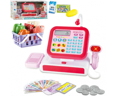 Дитячий касовий апарат Kids 5963 A зі світловими та звуковими ефектами