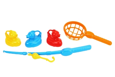 Набор игрушек для купания Рыбалка Technok Toys 7594 5 предметов разноцветный