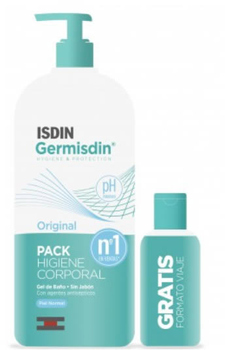Гель для душу Isdin Germisdin Original Shower Gel Without Soap 1000 мл + 100 мл (8429420149076)