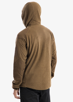 Толстовка флісова з капюшоном Helikon-Tex Alpha Hoodie Сoyote L