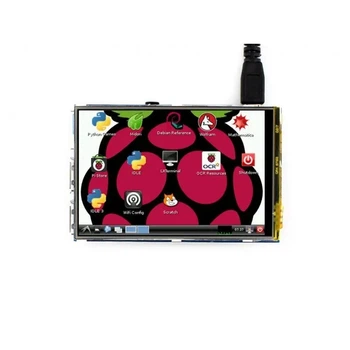 Екран Waveshare 3.5" 320x480 LCD TFT Resistive TS SPI для PI 3/PI 4 (WAV-9904)