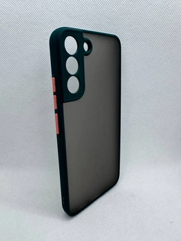 Чехол Sport Matt для Samsung Galaxy S22 Темно-зеленый