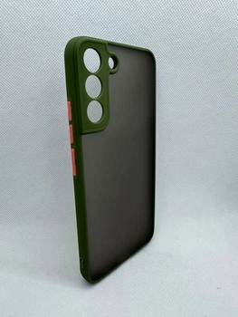 Чехол Sport Matt для Samsung Galaxy S22 Оливковый