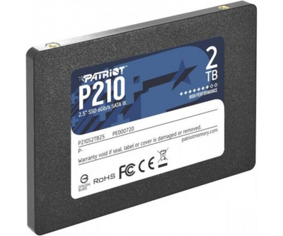 SSD Patriot P210 2TB 2.5" 7mm SATAIII 3D QLC