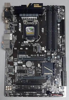 Материнская плата Gigabyte GA-Z170M-HD3 (s1151/Z170/4xDDR4) БУ