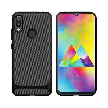 Чохол Capas Carbon для Samsung Galaxy M20 M205F Black